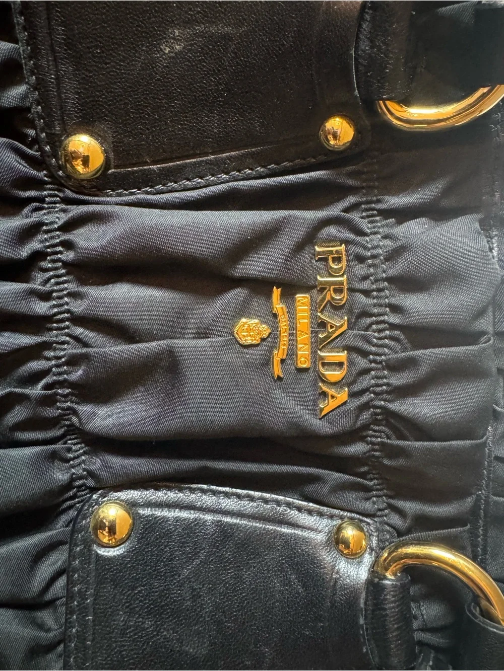 Prada Gaufre Tote Bag